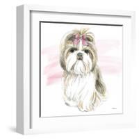 Glamour Pups VIII-Beth Grove-Framed Art Print