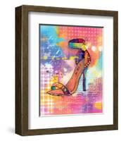 Glamour Queen-Lucy Cloud-Framed Art Print