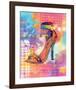 Glamour Queen-Lucy Cloud-Framed Art Print