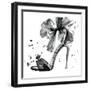 Glamourous II-Jennifer Paxton Parker-Framed Art Print