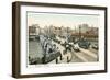 Glasgow Bridge, Scotland-null-Framed Art Print