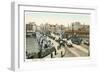 Glasgow Bridge, Scotland-null-Framed Art Print