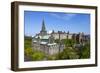 Glasgow Cathedral and Royal Infirmary, Glasgow, Scotland, United Kingdom, Europe-John Guidi-Framed Photographic Print