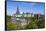 Glasgow Cathedral and Royal Infirmary, Glasgow, Scotland, United Kingdom, Europe-John Guidi-Framed Stretched Canvas