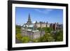 Glasgow Cathedral and Royal Infirmary, Glasgow, Scotland, United Kingdom, Europe-John Guidi-Framed Photographic Print