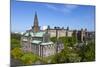 Glasgow Cathedral and Royal Infirmary, Glasgow, Scotland, United Kingdom, Europe-John Guidi-Mounted Photographic Print