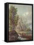 'Glasgow Cathedral', c18th century-Thomas Girtin-Framed Stretched Canvas