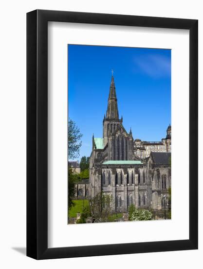 Glasgow Cathedral, Glasgow, Scotland, United Kingdom, Europe-John Guidi-Framed Photographic Print