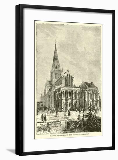 Glasgow Cathedral in the Eighteenth Century-null-Framed Giclee Print