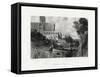 Glasgow Cathedral, Scotland, 19th Century-J Horsburgh-Framed Stretched Canvas