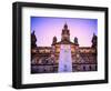 Glasgow City Chambers at Sunset, Glasgow, Scotland, United Kingdom, Europe-Jim Nix-Framed Photographic Print