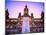 Glasgow City Chambers at Sunset, Glasgow, Scotland, United Kingdom, Europe-Jim Nix-Mounted Photographic Print
