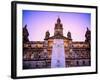 Glasgow City Chambers at Sunset, Glasgow, Scotland, United Kingdom, Europe-Jim Nix-Framed Photographic Print