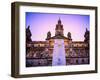 Glasgow City Chambers at Sunset, Glasgow, Scotland, United Kingdom, Europe-Jim Nix-Framed Premium Photographic Print