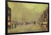 Glasgow Docks-John Atkinson Grimshaw-Framed Giclee Print