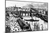 Glasgow from the Sailor's Home, 1880-null-Mounted Art Print