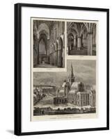 Glasgow Illustrated, the Cathedral-Henry William Brewer-Framed Giclee Print