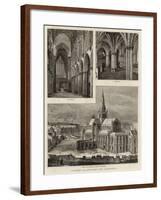 Glasgow Illustrated, the Cathedral-Henry William Brewer-Framed Giclee Print