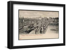 Glasgow: Jamaica Bridge and Jamaica Street-null-Framed Photographic Print