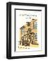 Glasgow School of Art - Dave Thompson Contemporary Travel Print-Dave Thompson-Framed Giclee Print