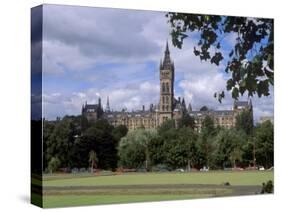 Glasgow University Dating from the Mid-19th Century, Glasgow, Scotland, United Kingdom, Europe-Patrick Dieudonne-Stretched Canvas