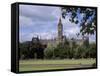 Glasgow University Dating from the Mid-19th Century, Glasgow, Scotland, United Kingdom, Europe-Patrick Dieudonne-Framed Stretched Canvas
