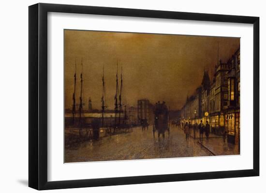 Glasgow-John Atkinson Grimshaw-Framed Giclee Print