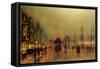 Glasgow-John Atkinson Grimshaw-Framed Stretched Canvas