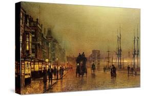 Glasgow-John Atkinson Grimshaw-Stretched Canvas