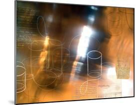 Glass 1-Enrico Varrasso-Mounted Art Print