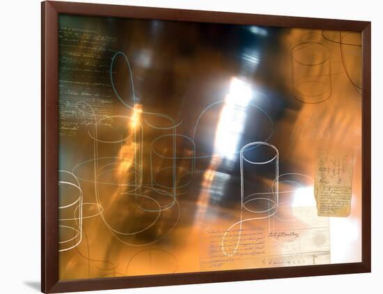 Glass 1-Enrico Varrasso-Framed Art Print