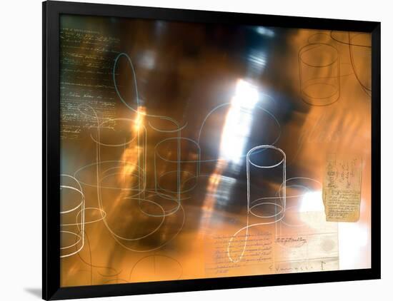 Glass 1-Enrico Varrasso-Framed Art Print