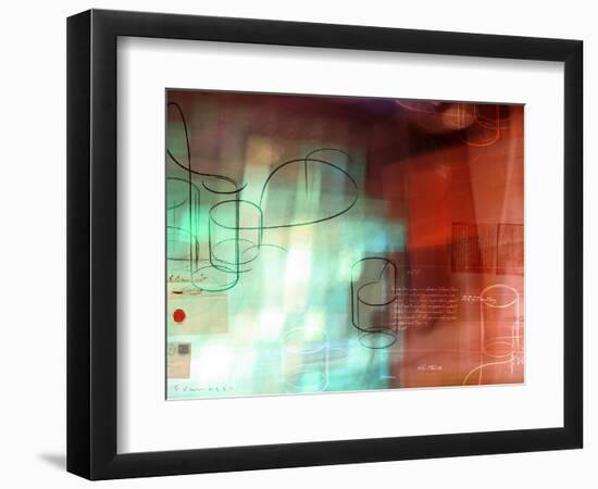 Glass 2-Enrico Varrasso-Framed Art Print