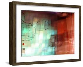 Glass 2-Enrico Varrasso-Framed Art Print