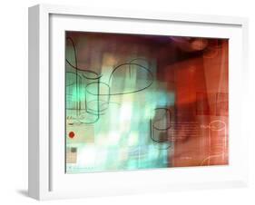 Glass 2-Enrico Varrasso-Framed Art Print