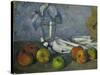 Glass and Apples (Verre Et Pommes), 1879-82-Paul Cézanne-Stretched Canvas