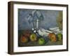 Glass and Apples (Verre Et Pommes), 1879-82-Paul Cézanne-Framed Giclee Print