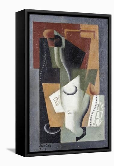 Glass and Bottle, 1919-Juan Gris-Framed Stretched Canvas