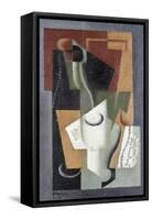 Glass and Bottle, 1919-Juan Gris-Framed Stretched Canvas