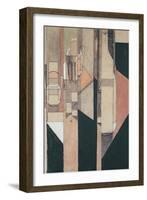 Glass and Bottle-Gris-Framed Giclee Print