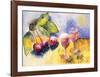 Glass and Cherry-Witka Kova-Framed Art Print