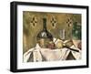 Glass and Fruit Flask-Paul Cézanne-Framed Giclee Print