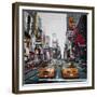 Glass and Neon Canyons, 2005-Jeff Pullen-Framed Giclee Print