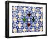 Glass and Tile Work Embedded in Walls of the Juna Mahal Fort, Dungarpur, Rajasthan State, India-R H Productions-Framed Photographic Print