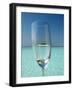 Glass and Tropical Island, Maldives, Indian Ocean, Asia-Sakis Papadopoulos-Framed Photographic Print