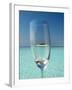 Glass and Tropical Island, Maldives, Indian Ocean, Asia-Sakis Papadopoulos-Framed Photographic Print