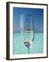 Glass and Tropical Island, Maldives, Indian Ocean, Asia-Sakis Papadopoulos-Framed Photographic Print