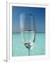 Glass and Tropical Island, Maldives, Indian Ocean, Asia-Sakis Papadopoulos-Framed Photographic Print