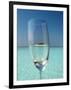 Glass and Tropical Island, Maldives, Indian Ocean, Asia-Sakis Papadopoulos-Framed Photographic Print