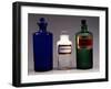 Glass Apothecary Bottles, England-null-Framed Giclee Print